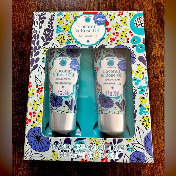 Bolero Beverly Hills Skincare Coconut Rose Oil Hand Cream Nwt